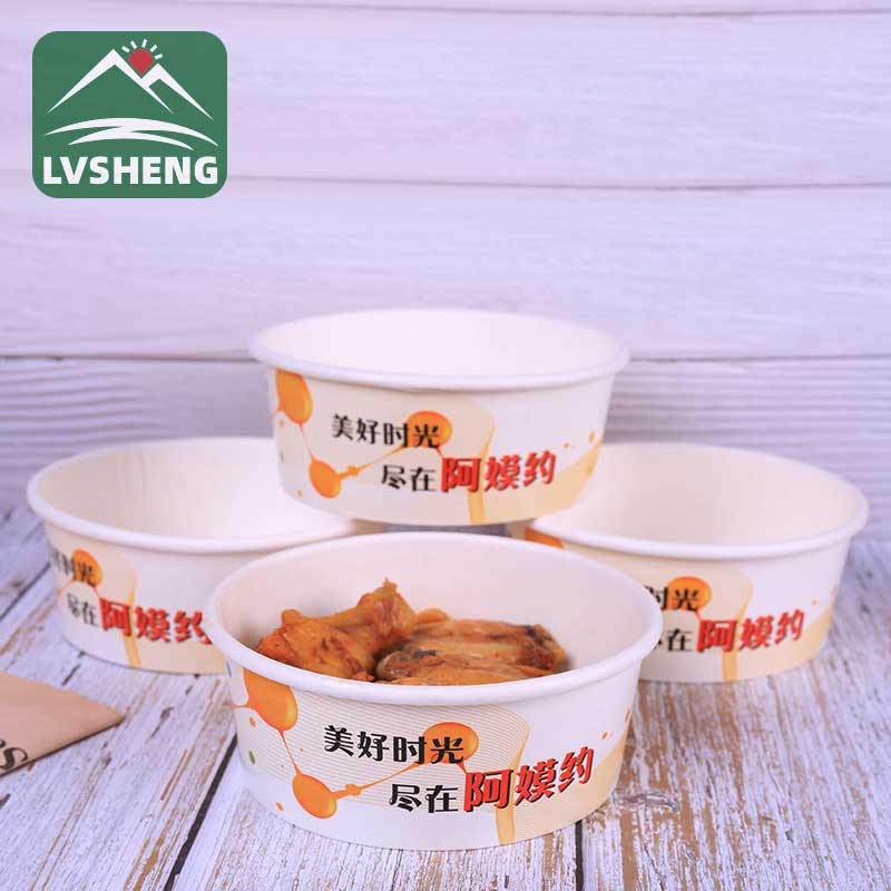 Logo Printed Bowl Papir